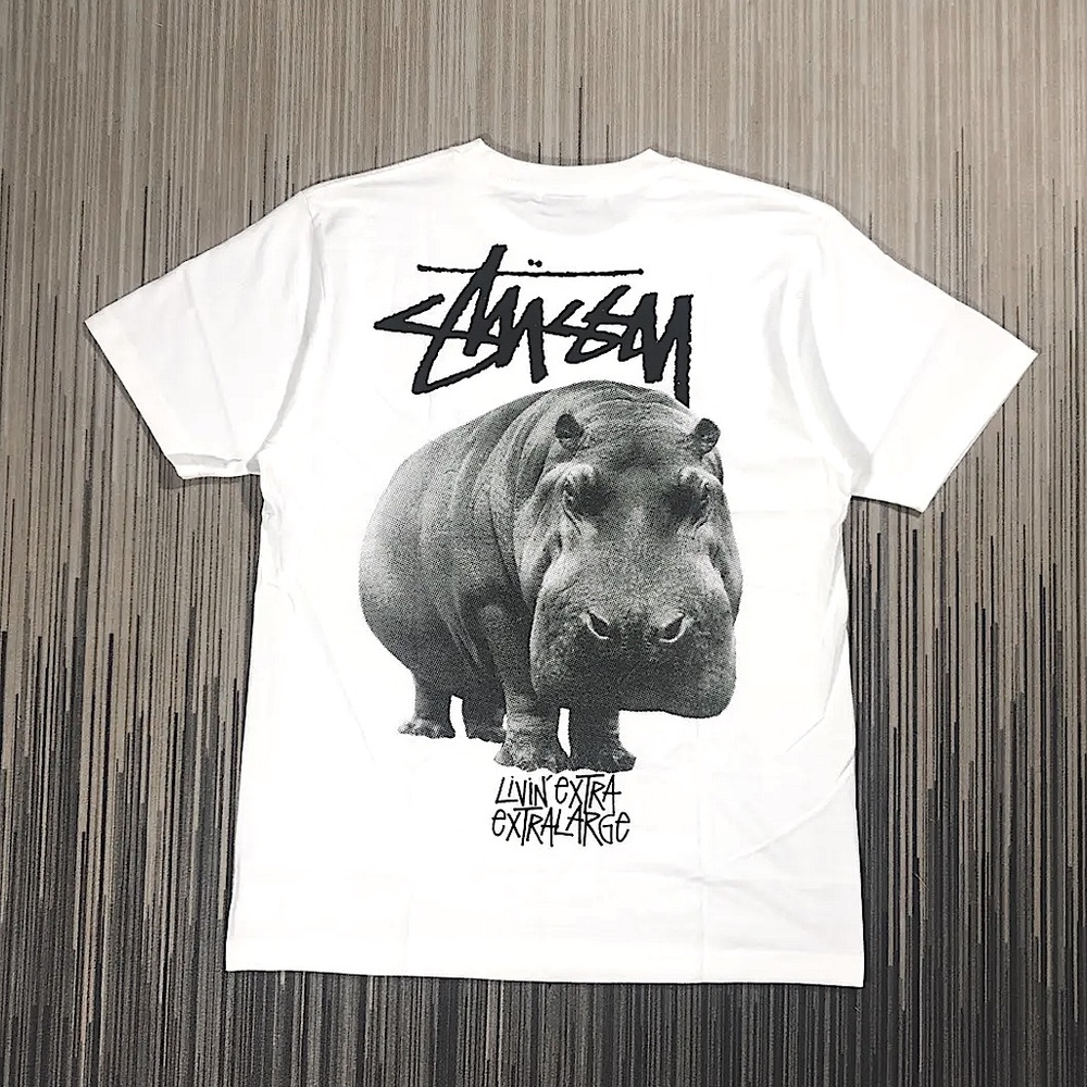 STUSSY Big Hippo Livin Extra Extra Large T-Shirt